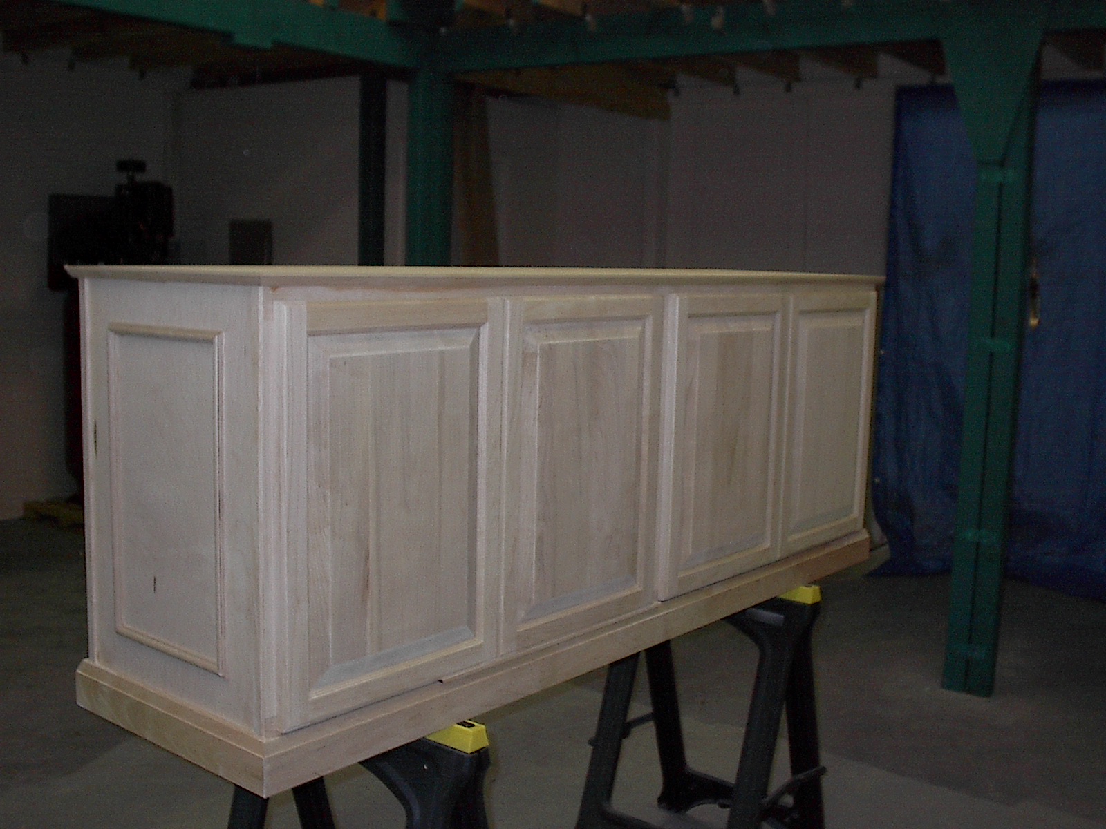 Poplar Tank Stand Front